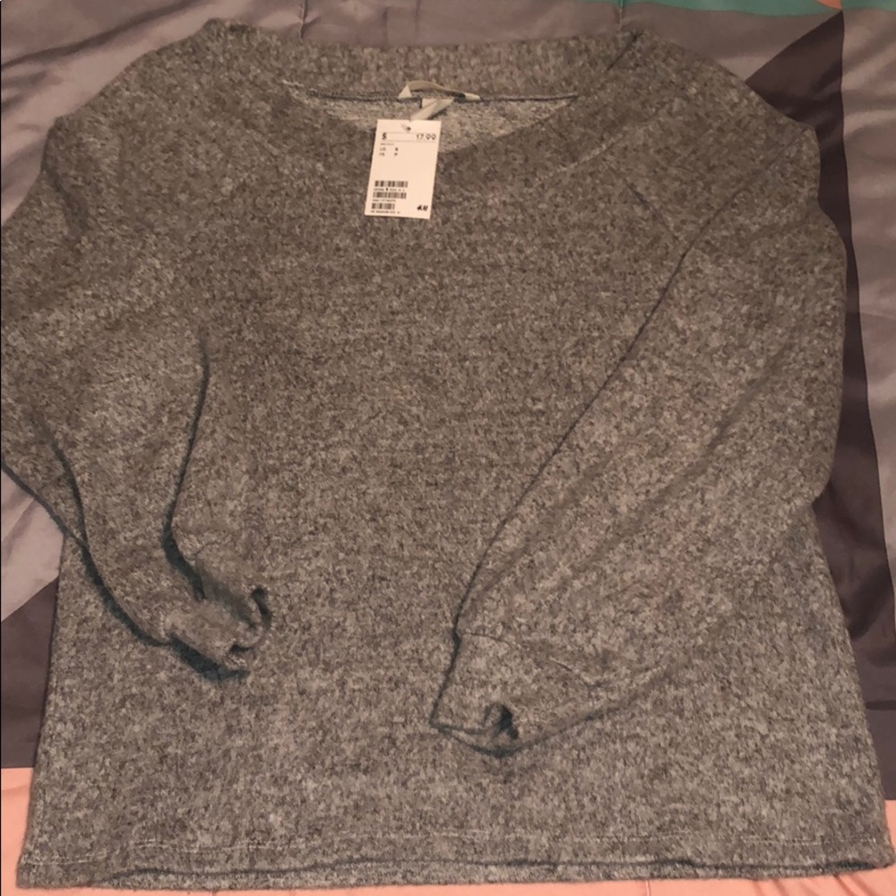 Off shoulder sweater